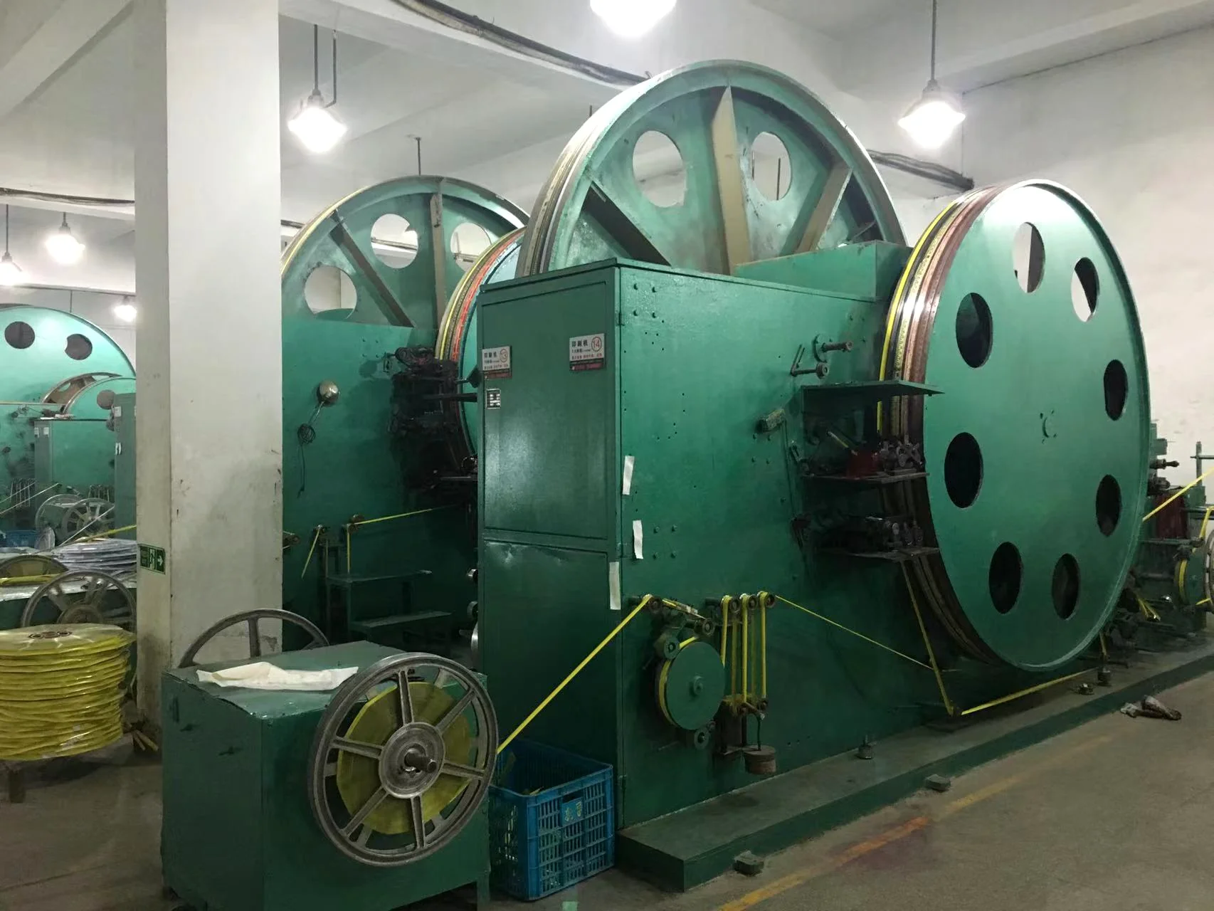 Metal forming equipment in hardware factory